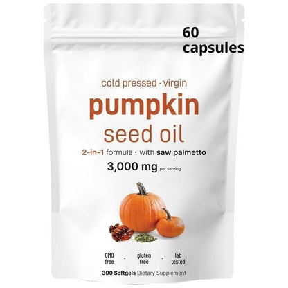 Pumpkin Seed Oil Soft Capsules Edible