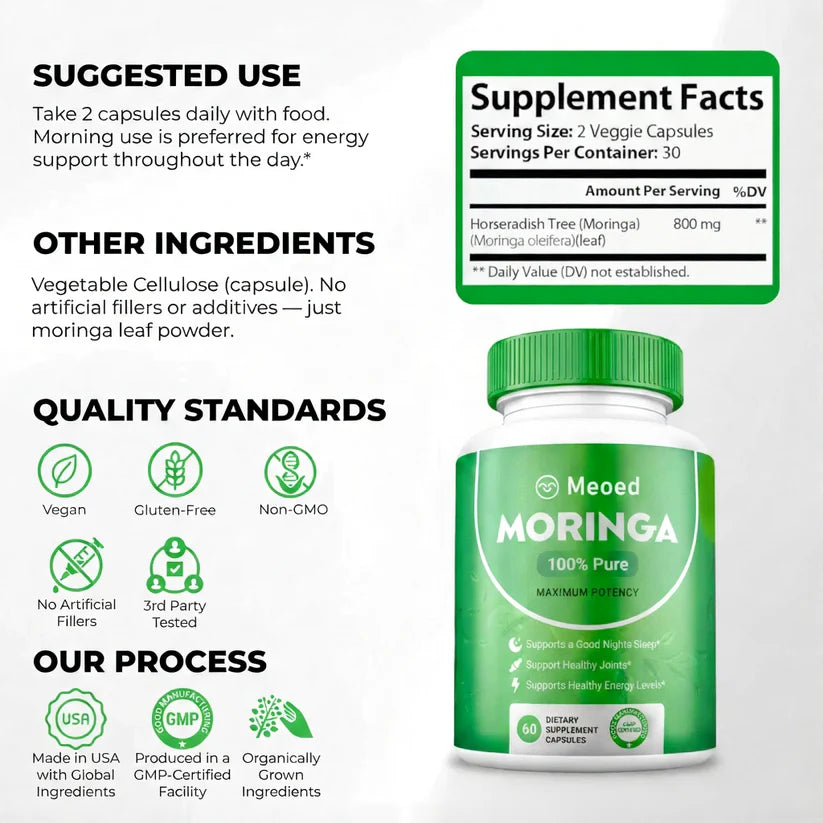 Meoed Moringa Capsules