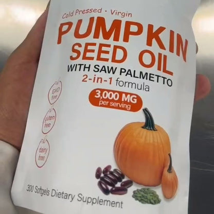 Pumpkin Seed Oil Soft Capsules Edible